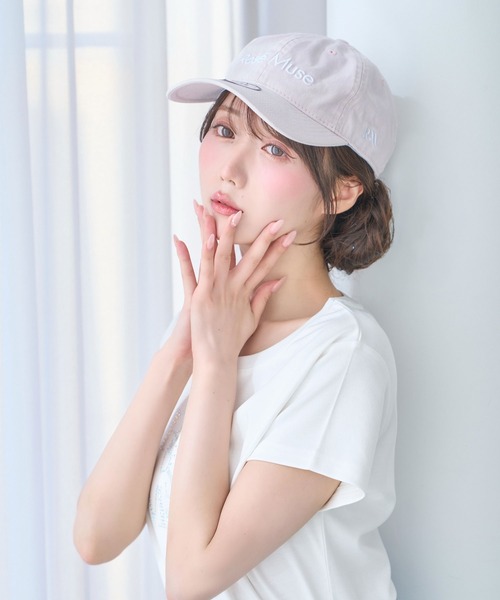 Rose Muse（ロゼミューズ） キャップ 帽子 Basic washed cap