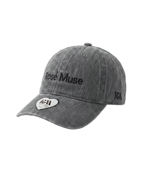 ロゼミューズ RoseMuse Basic washed cap Rose Muse（ロゼミューズ） キャップ 帽子 Basic washed cap