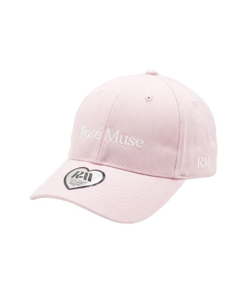 ロゼミューズ RoseMuse Basic washed cap Rose Muse（ロゼミューズ） キャップ 帽子 Basic washed cap