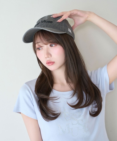 Rose Muse（ロゼミューズ） キャップ 帽子 Basic washed cap