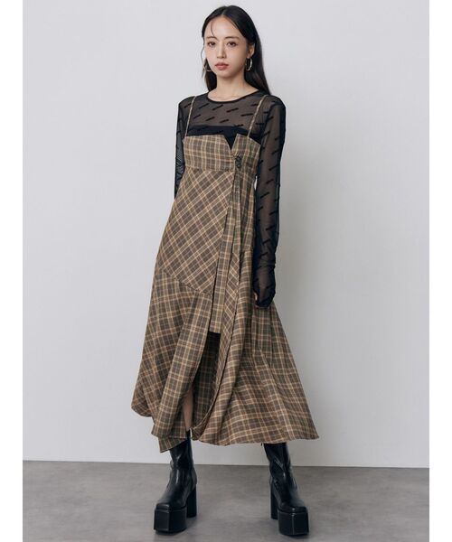MURUA（ムルーア） tシャツ デジタルロゴシアートップス 秋服 
