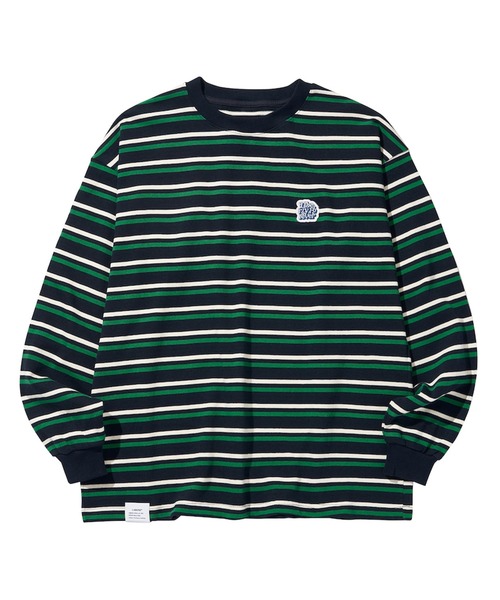 「LIBERE」 長袖Tシャツ SMALL ブラウン メンズ_画像5