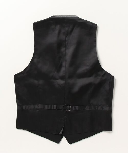 「SUIT SELECT」 ジレ Y5 ブラック メンズ_画像2