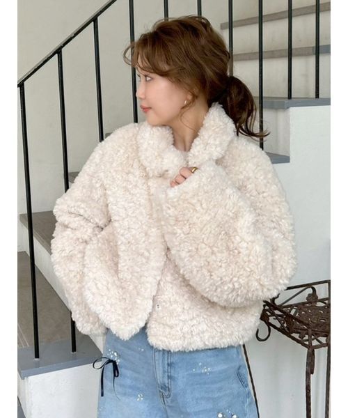 LILY BROWN（リリーブラウン） コート アウター 2wayバリエファー 