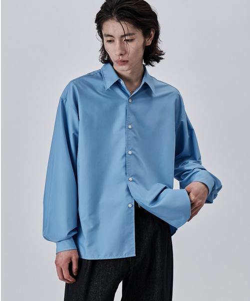 SINSS シャツ Box cut shirt / ボックスカットシャツ メンズ