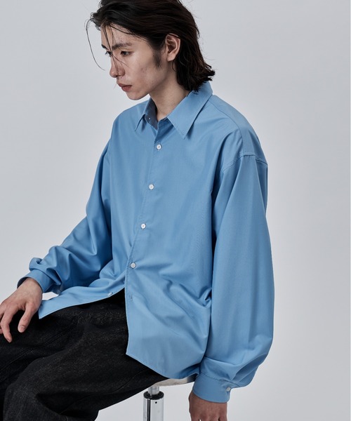 shan出品 SINSS シャツ Box cut shirt / ボックスカットシャツ メンズ