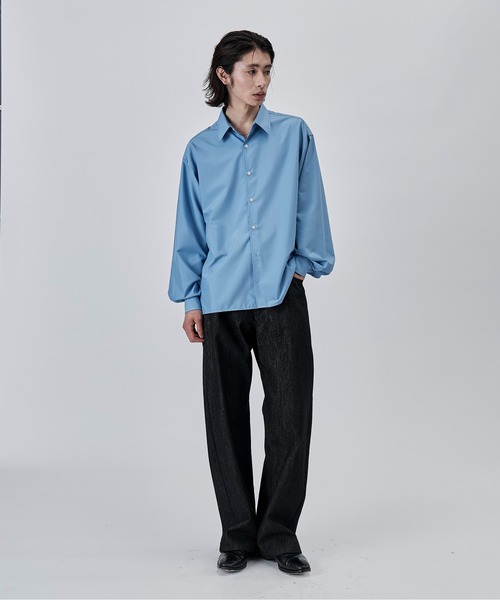 SINSS シャツ Box cut shirt / ボックスカットシャツ メンズ