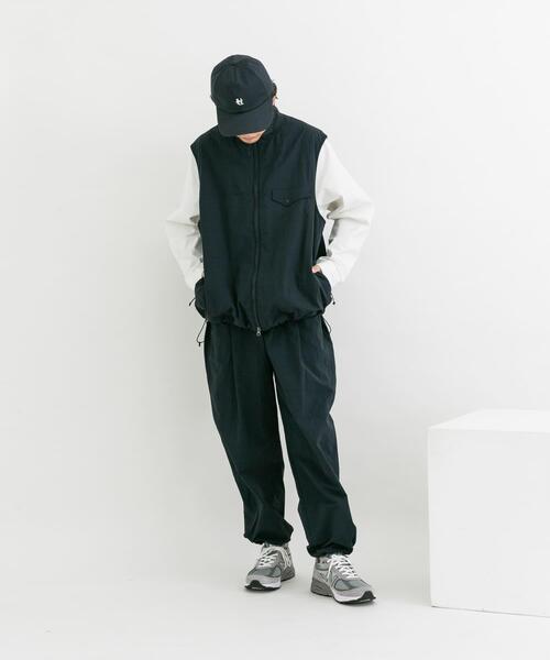 「EKAL」 イージーパンツ LARGE グレー メンズ_画像7