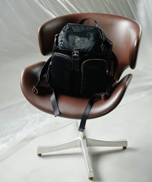 LANVIN en Bleu デイバック リュック グラトーフラップバックパック