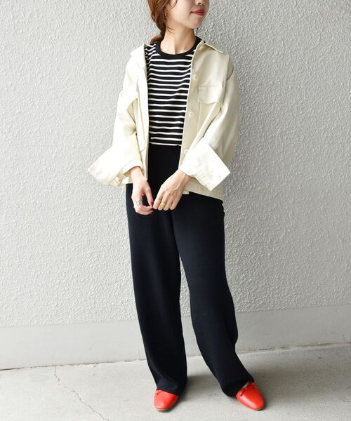 「SHIPS any」 ジャケット ONE SIZE オフホワイト レディース_画像4