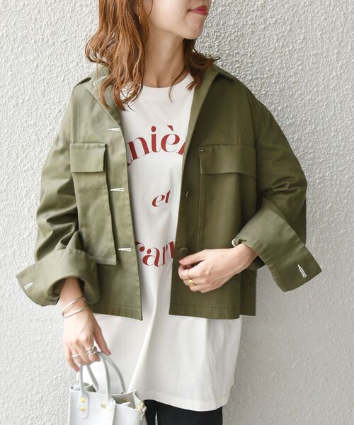 「SHIPS any」 ジャケット ONE SIZE オフホワイト レディース_画像8