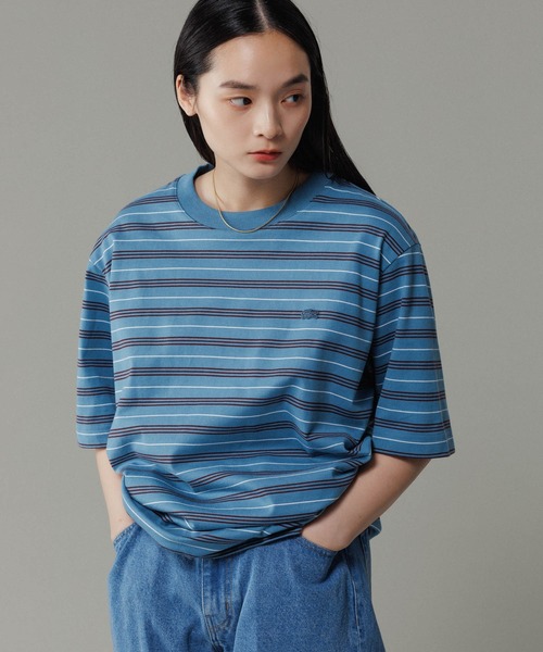「LACOSTE」 半袖Tシャツ 6 ブルー系その他4 メンズ_画像5