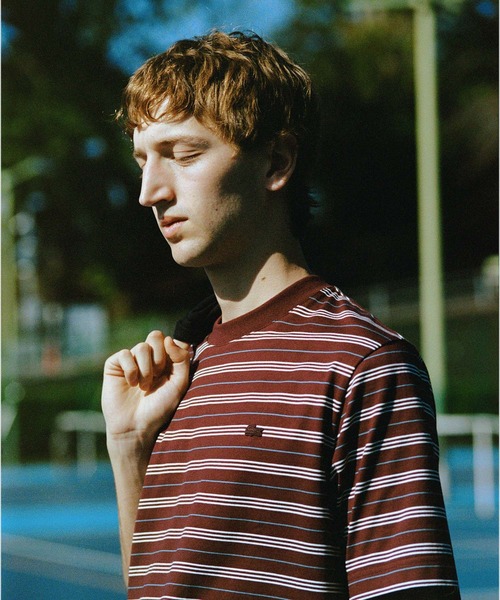 「LACOSTE」 半袖Tシャツ 6 ブルー系その他4 メンズ_画像8