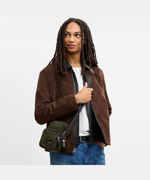 COACH（コーチ） ショルダーバッグ ロック クロスボディ バッグ