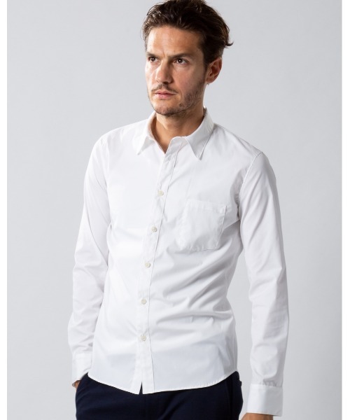 んでいる シャツ broad regular shirt ZOZOTOWN PayPayモール店 - 通販 - PayPayモール ブラウス ャツを