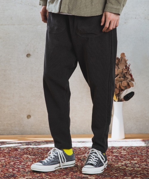 パンツ rehacer:Monpe Sarouel Pants rehacer(レアセル)】Monpe Sarouel Pants パンツ(1210500041