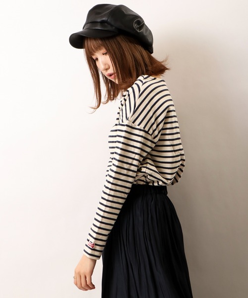 tシャツ Healthknit  レディース 1パック ドロップショルダーカットソー レディース Healthknit tシャツ レディース 1パック ドロップショルダー