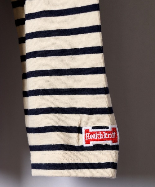 tシャツ Healthknit  レディース 1パック ドロップショルダーカットソー レディース Healthknit tシャツ レディース 1パック ドロップショルダー