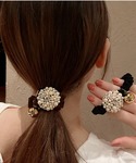 ヘアゴム パールモチーフヘアゴムの詳細画像2