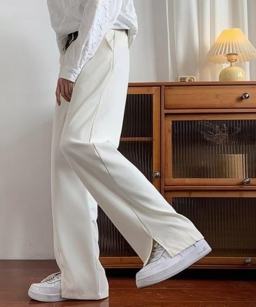 Pierrot｜2wayフロントスリットパンツ | Rakuten Fashion(楽天