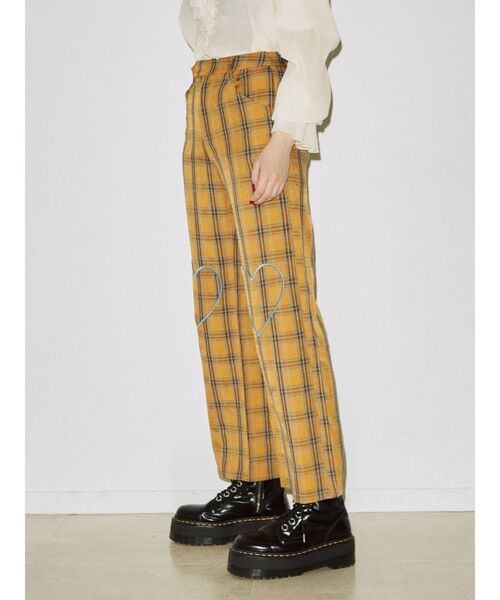 jouetie（ジュエティ）の「ハートストレートパンツ（その他