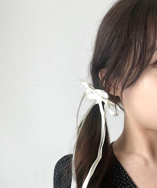 ヘアピン ロングダブルリボンヘアピン(2点セット) : ZOZOTOWN Yahoo!店