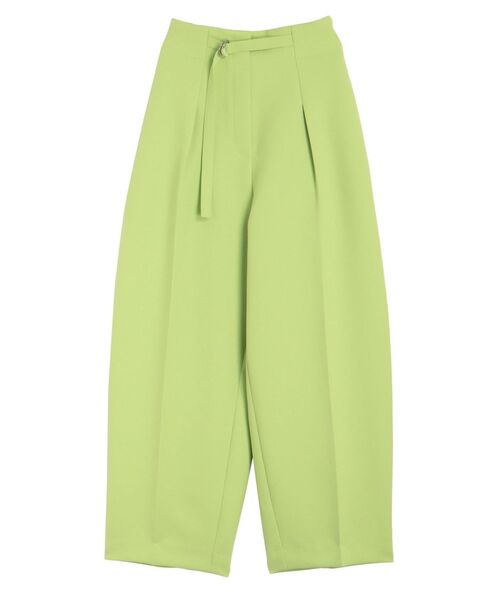 ELENDEEK パンツ コクーンベルトパンツ レディース : ZOZOTOWN