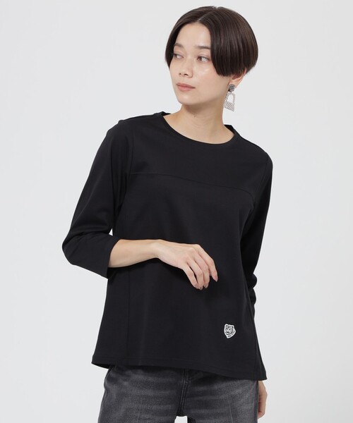 EVEX by KRIZIA tシャツ 「ウォッシャブル」タイガーパッチ