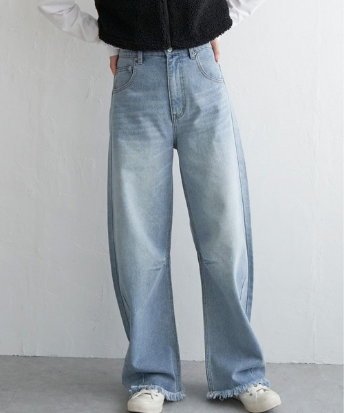 regleam エンボスカーブデニム EMBOSS CURVE DENIM エンボスカーブデニム｜EMBOSS CURVE DENIMの通販｜regleam