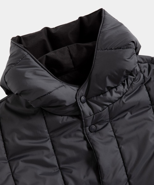 LAVENHAM ジャケット ウールリバーシブル　38 LAVENHAM コート ジャケット BIG QUILT REVERSIBLE LONGLINE
