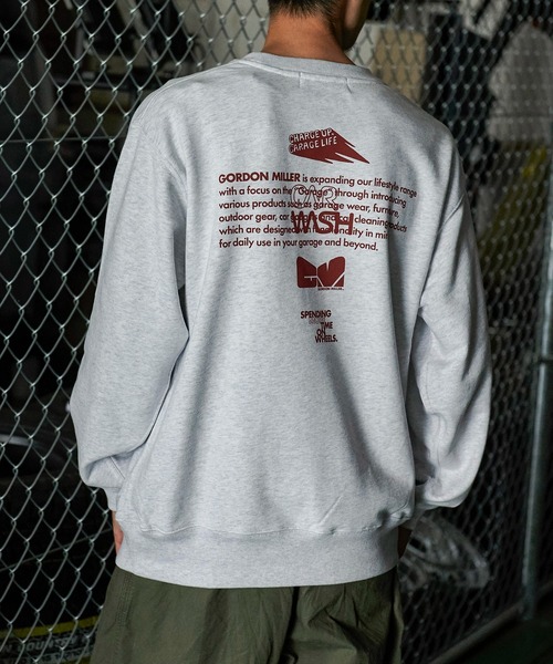 GORDON MILLER トレーナー スウェット スポンサープリント12.7oz