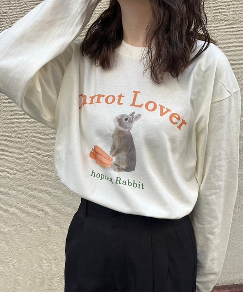 【MOT8コラボ・洗える】ウサギプリントＴシャツ ちいかわ うさぎ大集合 キッズTシャツ – Talking Heads ODM