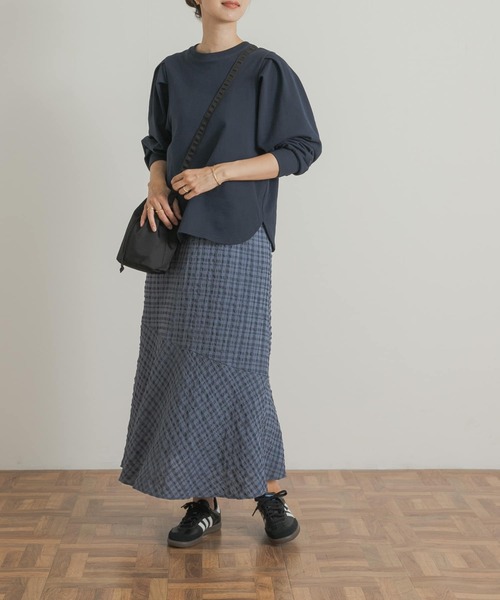 URBAN RESEARCH DOORS tシャツ Mini Lining Pullover レディース