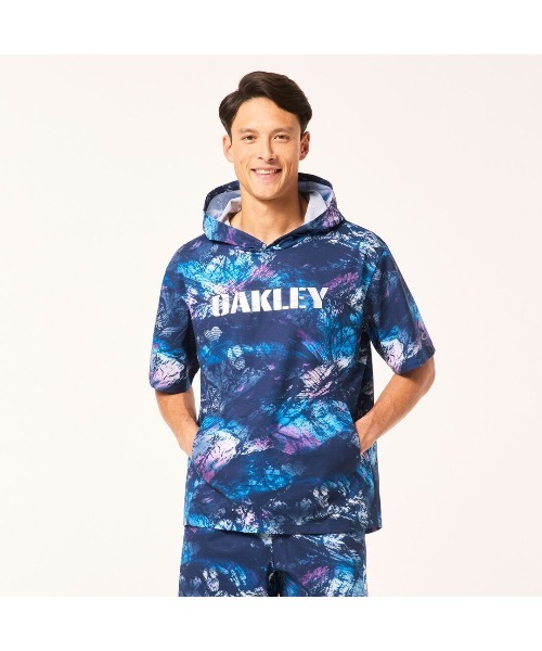 OAKLEY オークリー　y2k ゆるだぼ　パーカー OAKLEY パーカー オークリー STRIKING LIGHT KNIT HOODY 5.0