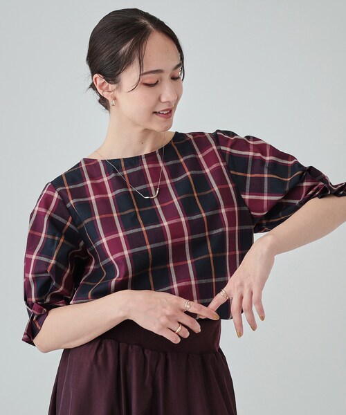 our 二の腕スッキリブラウス サラッと涼しい二の腕すっきりブラウス – OURHOME