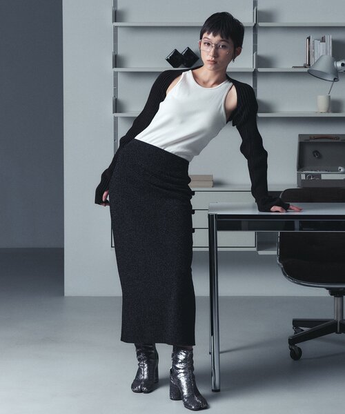 CODE A ニット セーター rayon nylon armcover レディース
