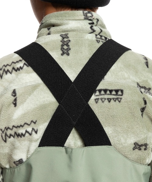 QUIKSILVER MASH UP YOUTH BIB ビブパンツ Mサイズ Quiksilver パンツ MASH UP YOUTH BIB/クイックシルバーキッズ