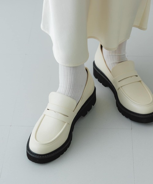RODE SKO ローファー プラットフォームローファー レディース