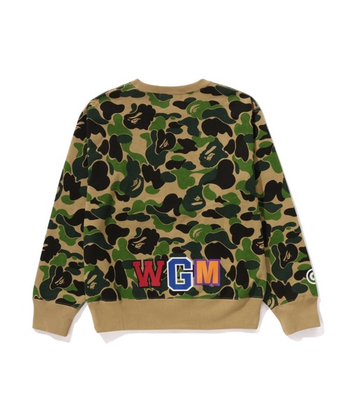 トレーナー スウェット ABC CAMO SHARK CREWNECK SWEATSHIRT レディースの画像