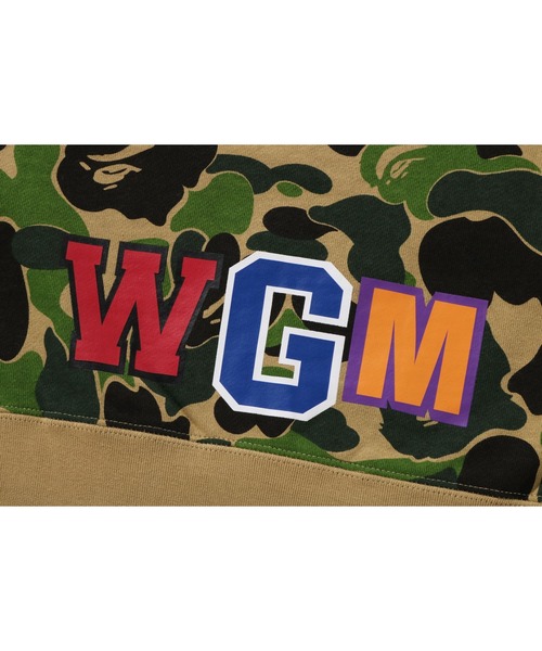 トレーナー スウェット ABC CAMO SHARK CREWNECK SWEATSHIRT レディース A BATHING APE トレーナー スウェット ABC CAMO SHARK CREWNECK