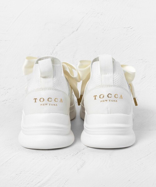 TOCCA（トッカ） スニーカー POINT OF GLITTER KNIT SNEAKERS
