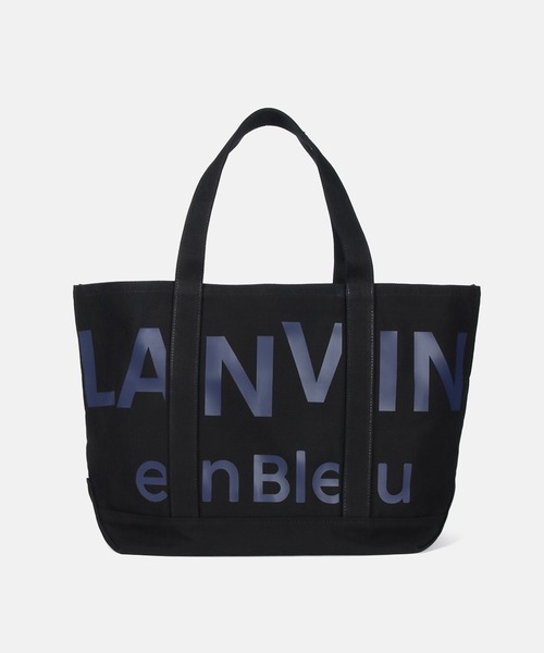 LANVIN en Bleu ESSENTIAL キャンバストート LANVIN en Bleu トートバッグ 「LANVIN ESSENTIAL」MONTORGUEIL