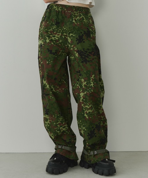 AIVER（アイバー） カーゴパンツ カモフラージュカーブパンツ メンズ