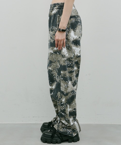 AIVER（アイバー） カーゴパンツ カモフラージュカーブパンツ メンズ