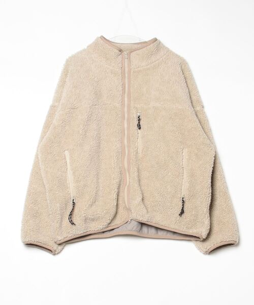 Deuxieme Classe」 ジップアップブルゾン - ベージュ レディース  