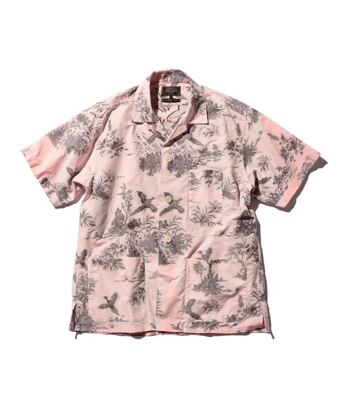 メンズ ビーチシャツ BEAMS+ シャツ カット ジャカード ビーチ メンズ : ZOZOTOWN
