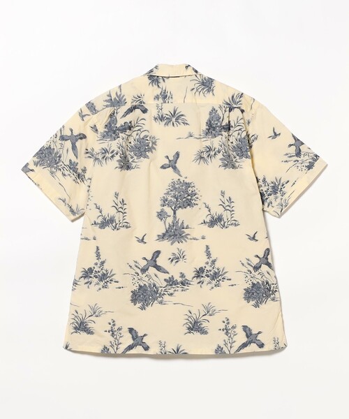 メンズ ビーチシャツ BEAMS+ シャツ カット ジャカード ビーチ メンズ : ZOZOTOWN