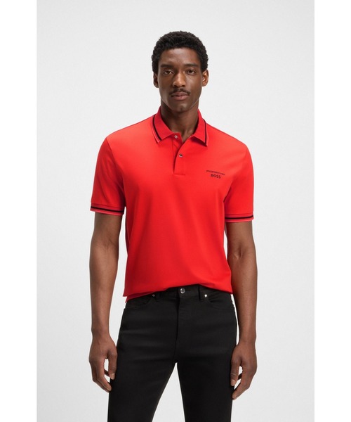 HUGO BOSS ポロシャツ XL レッド系 メンズ 半袖 ゴルフウェア 楽天市場】ヒューゴボス ポロシャツ（ウェア｜ゴルフ）：スポーツ