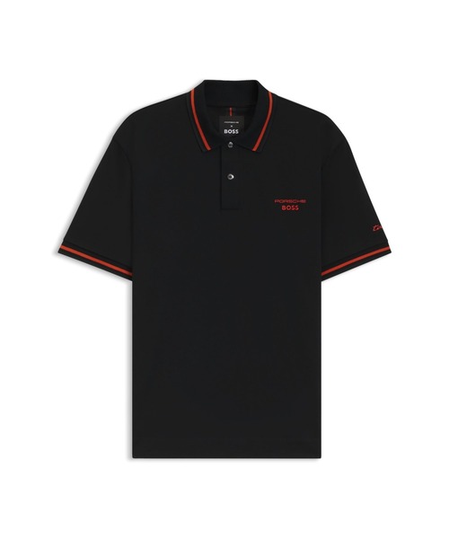 Porsche x BOSS ポロシャツ BOSS（HUGO BOSS） ポロシャツ Porsche x BOSS アクティブ コットン