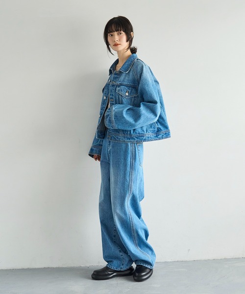 meilmada tシャツ 2wayフロッキードットシアートップス レディース